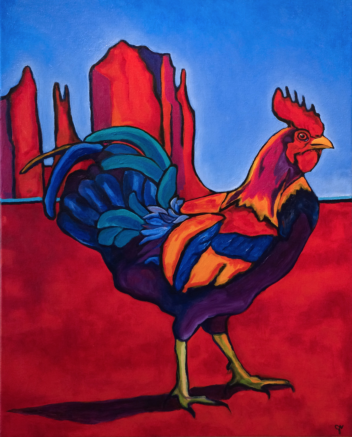 Red Rock Rooster!