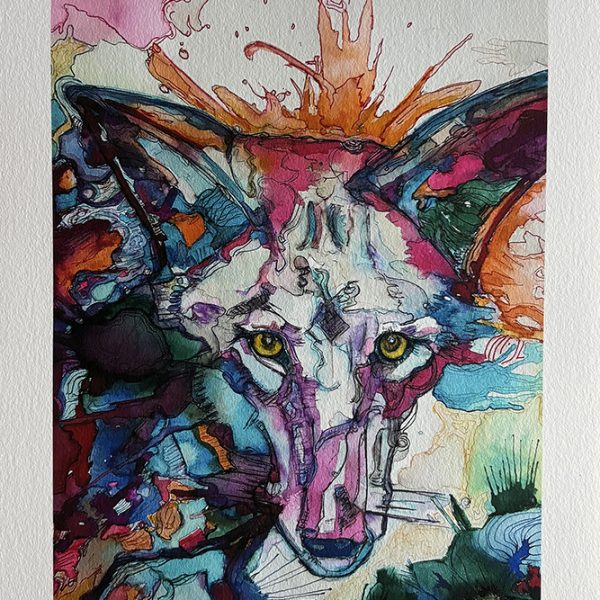 Coyote Spirit - Fine Art Print Now Available for Purchase at Gallery or Online!
