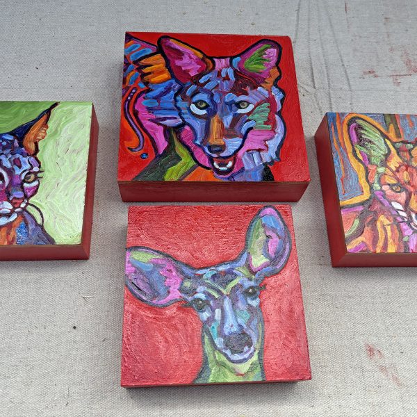 Magical Minis - Wildlife Oil Paintings!